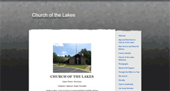 Desktop Screenshot of church-of-the-lakes.net